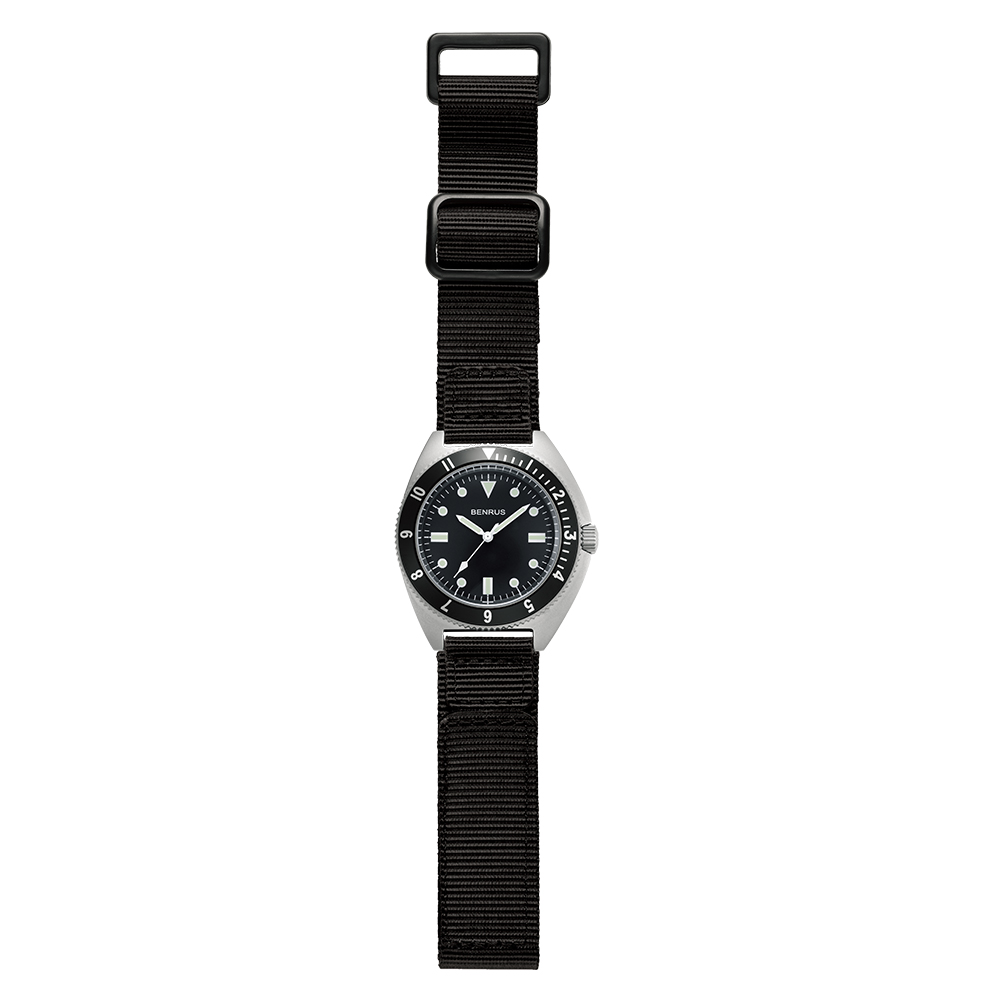 TYPE-I SILVER COMBAT BLACK 斜め