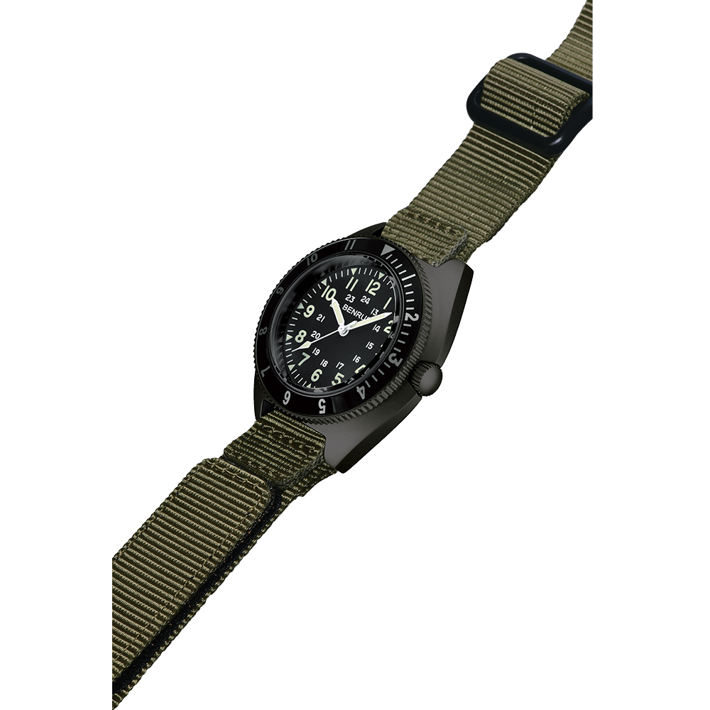 TYPE-II BLACK COMBAT KHAKI 裏蓋